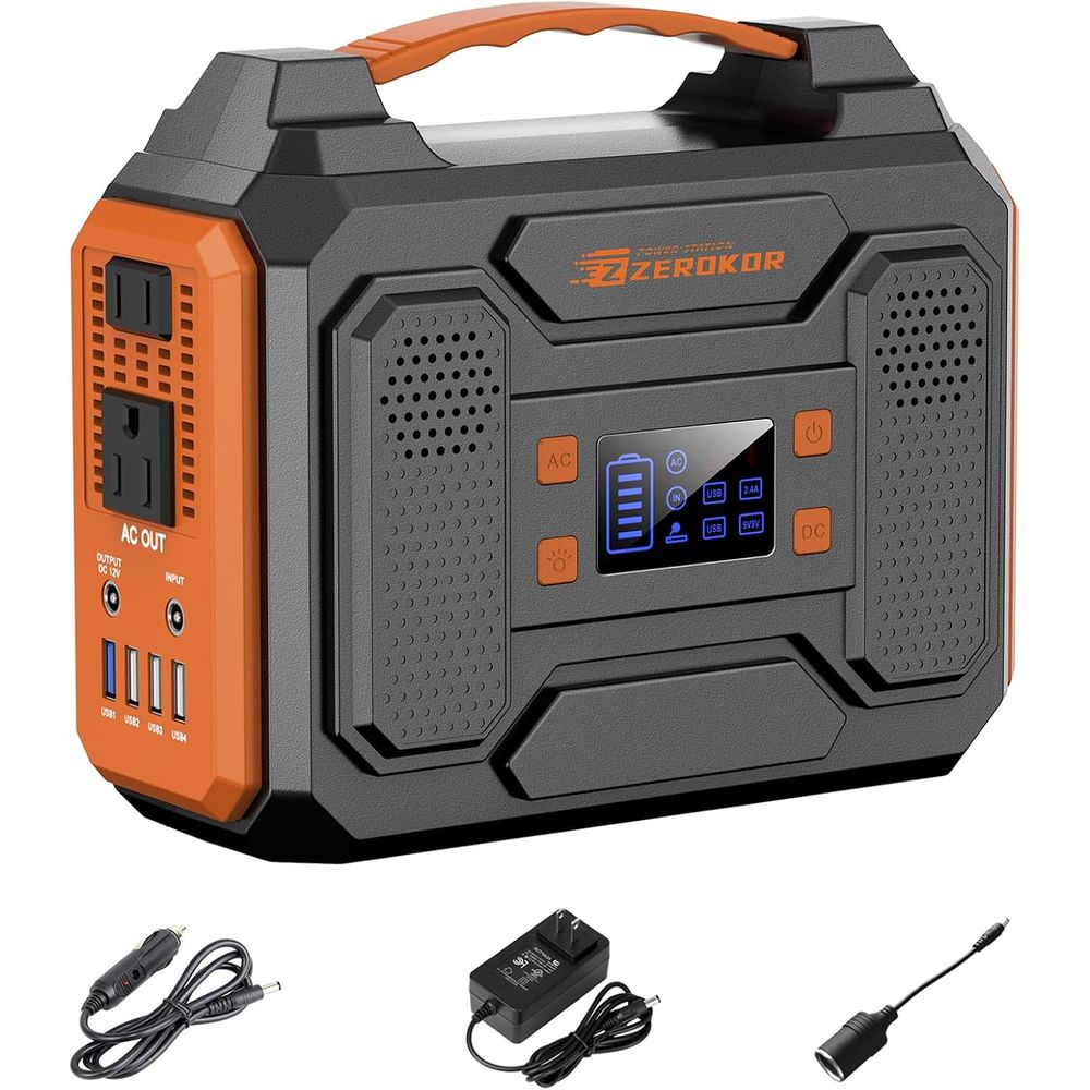 Outdoor Power Bank With Ac Outlet - Generator słoneczny 300W, przenośny power bank