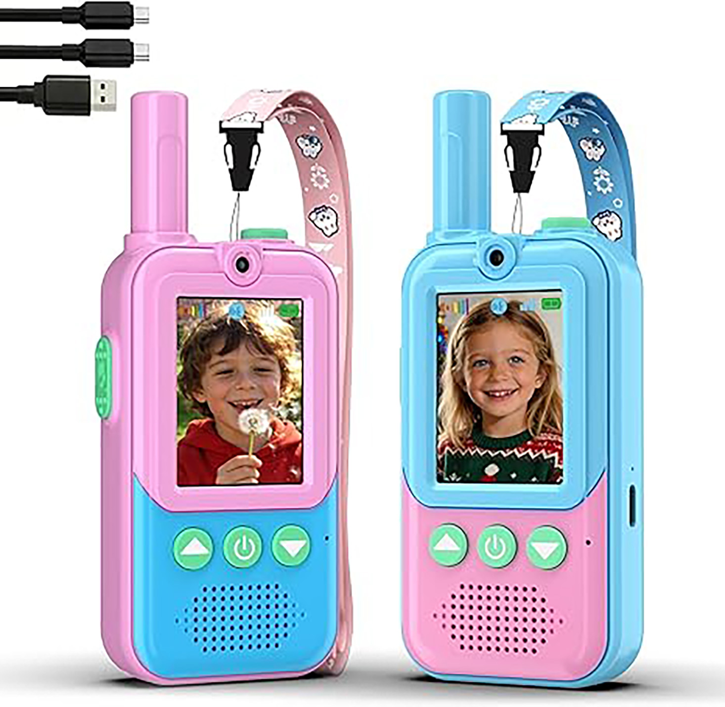 Outdoor Power Pack - Akumulatorowe zestawy walkie-talkie dla dzieci z