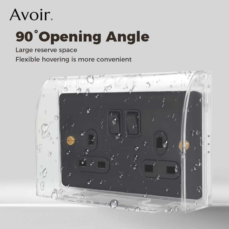 Outdoor Power Socket - Avoir ścienny zewnętrzny przełącznik do montażu