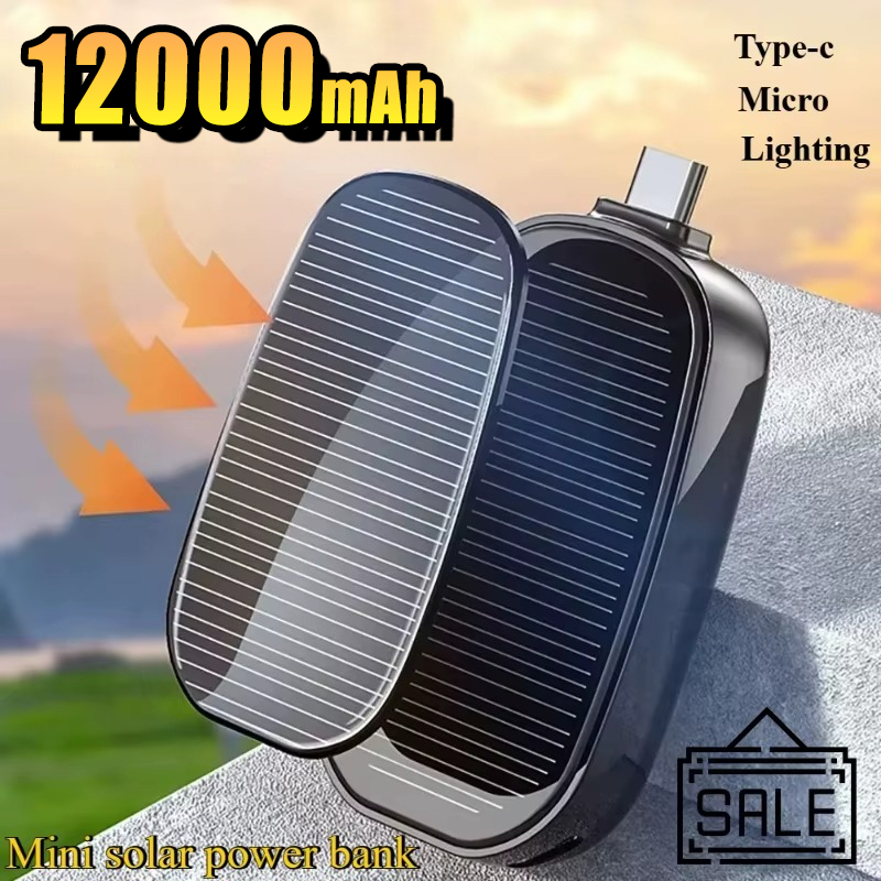 Outdoor Power Hub - Awaryjny solarny mini power bank, przenośna
