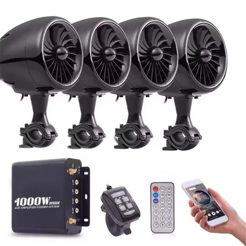 Quality Outdoor Power - Zmodyfikowane głośniki motocyklowe o dużej mocy