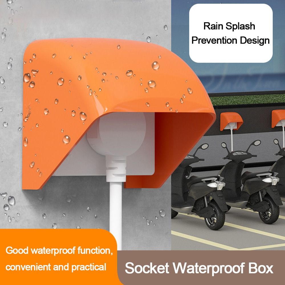 Outdoor Power Socket - Osłona ochronna przełącznika typu 86, wodoodporna