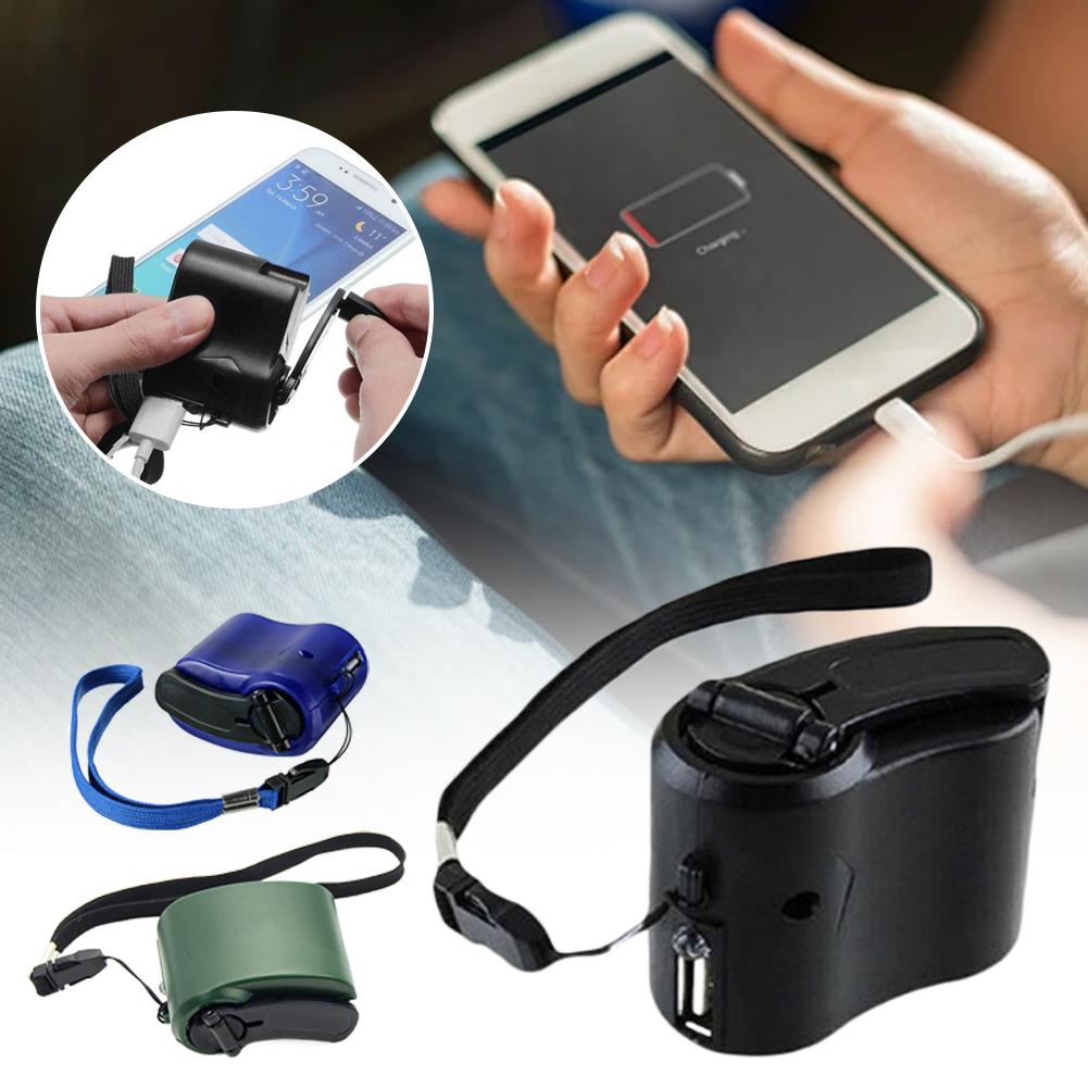 Outdoor Power Kit - Przenośna, ręcznie napędzana korbą, zewnętrzna ładowarka