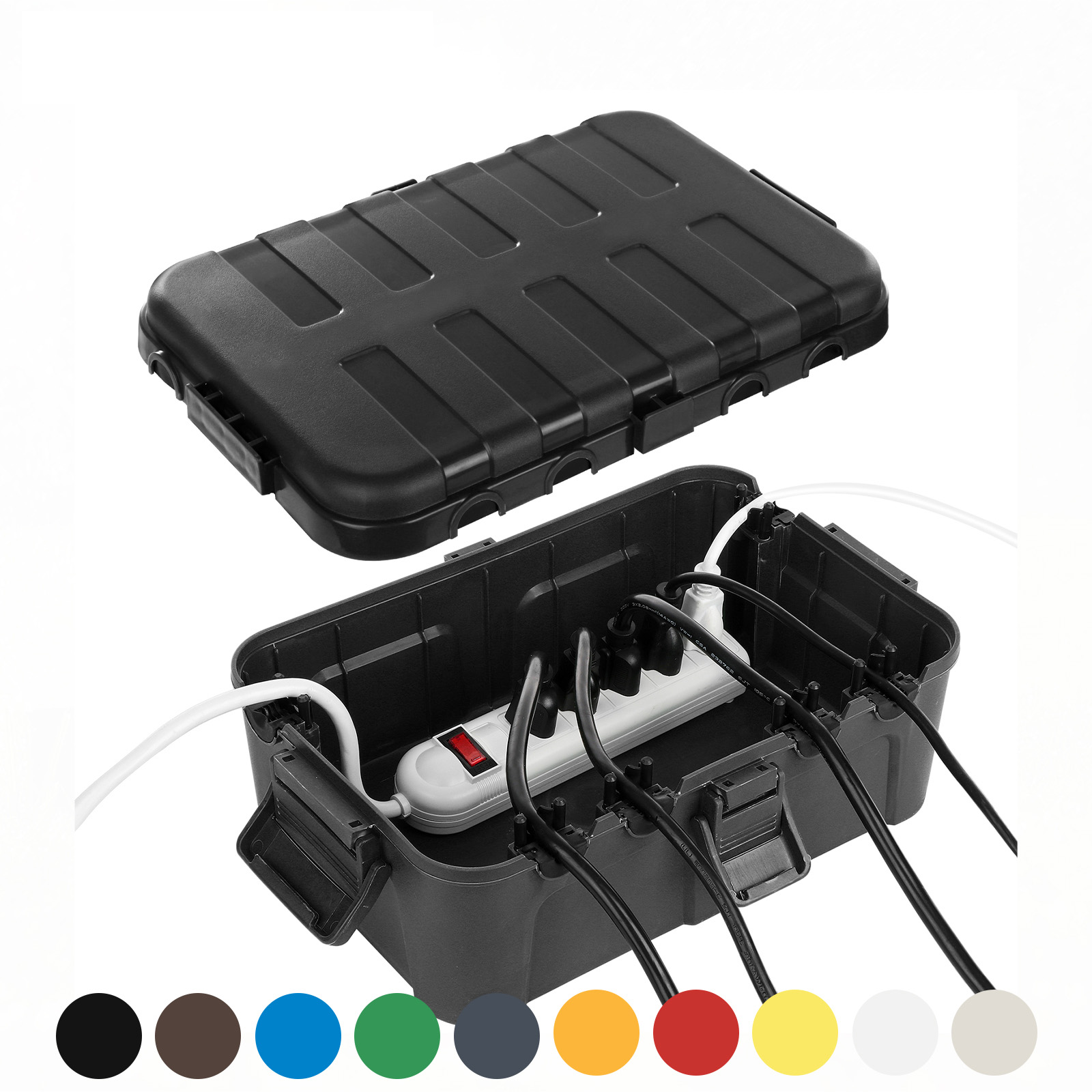 Outdoor Power Socket - Bardzo Duży Zewnętrzny Skrzynka Elektryczna, Wodoodporna