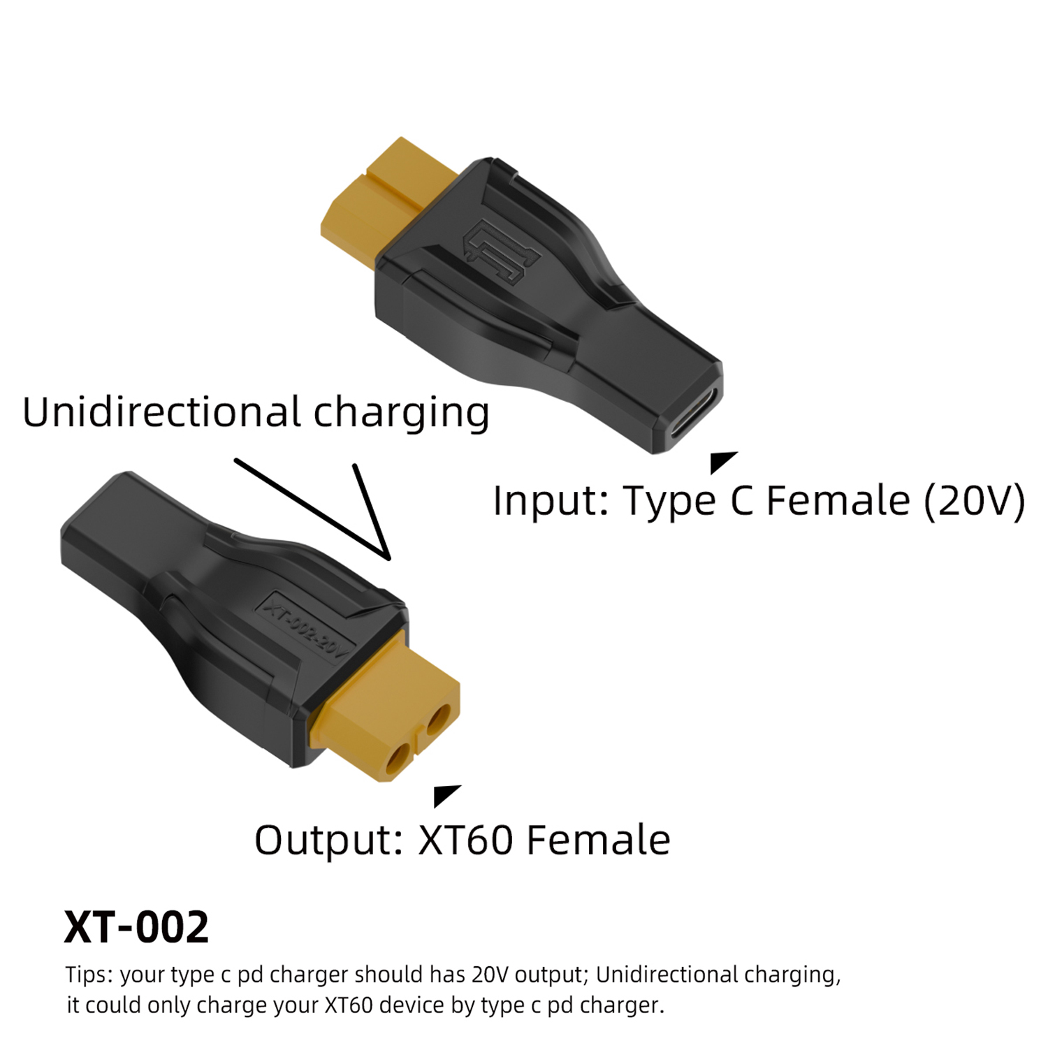 Outdoor Power Adapter Usb C - Adapter USB C na XT60 Konwerter