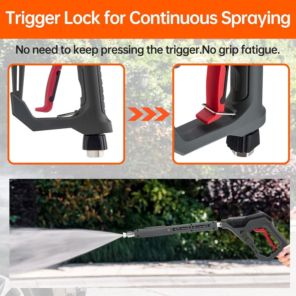 Pistolet do mycia z przegubem, – Power Washer Gun Replacement recenzja i cena