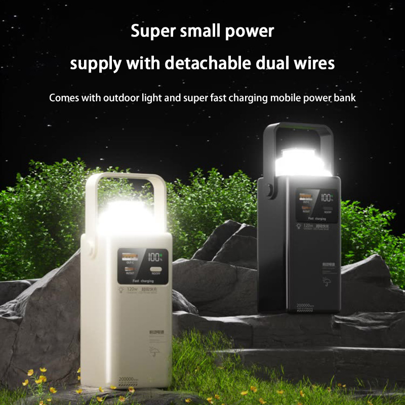Powerbank 120W 200000mAh Duża  – Outdoor Power Adapter Usb C recenzja i cena