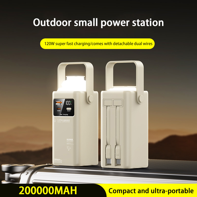 Powerbank 120W 200000mAh Duża  – Outdoor Power Adapter Usb C recenzja i cena