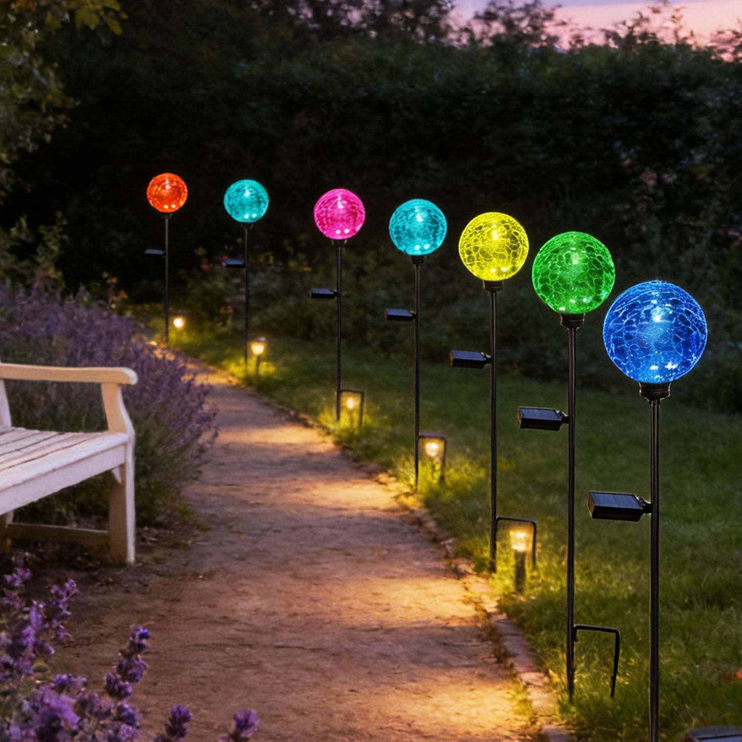 Solarne lampki ogrodowe, 6 szt – Outdoor Power Pack recenzja i cena