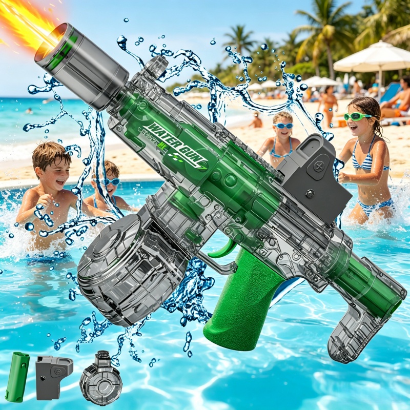 Pistolety na wodę MP5 z ciągły – Outdoor Powersports recenzja i cena