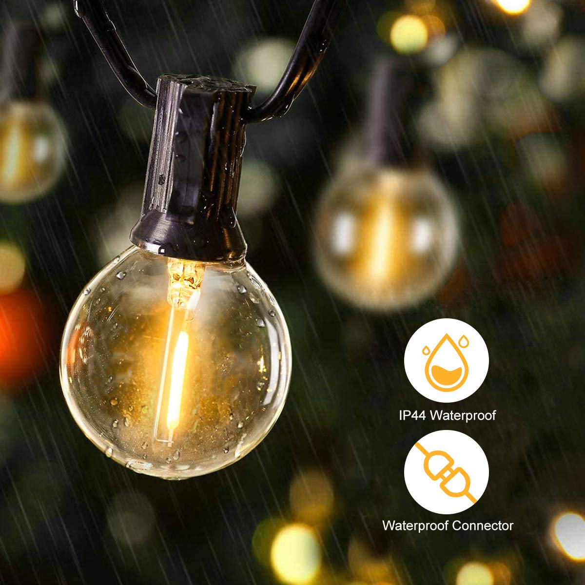 25FT 50FT G40 Fairy String Lig – Outdoor Power Hub recenzja i cena