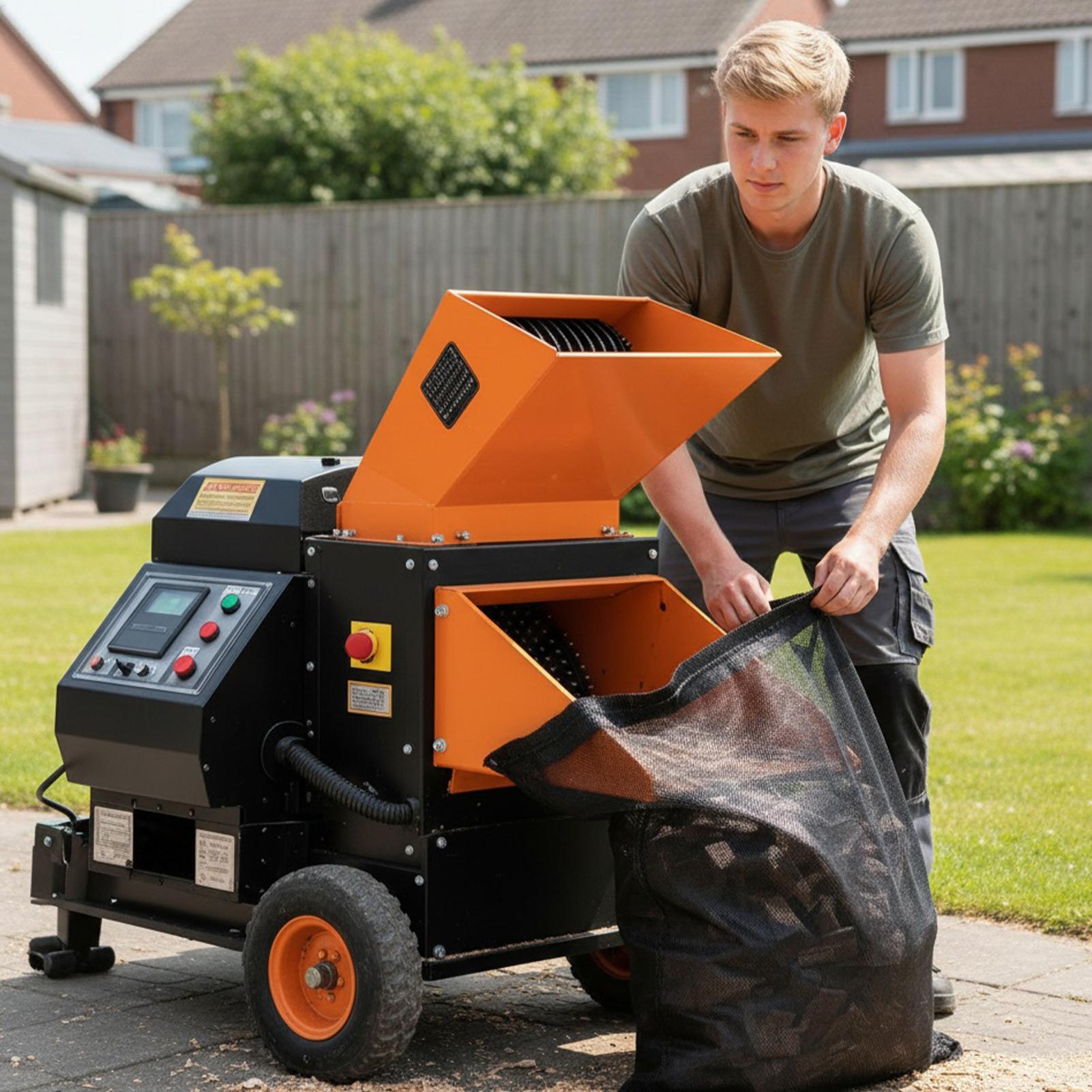 Worek na kruszony drewno, siat – Garden Shredder Chipper recenzja i cena