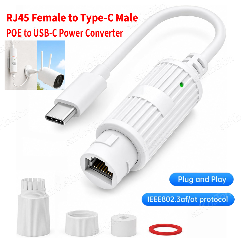 Konwerter zasilania POE na USB – Outdoor Power Adapter Usb C recenzja i cena