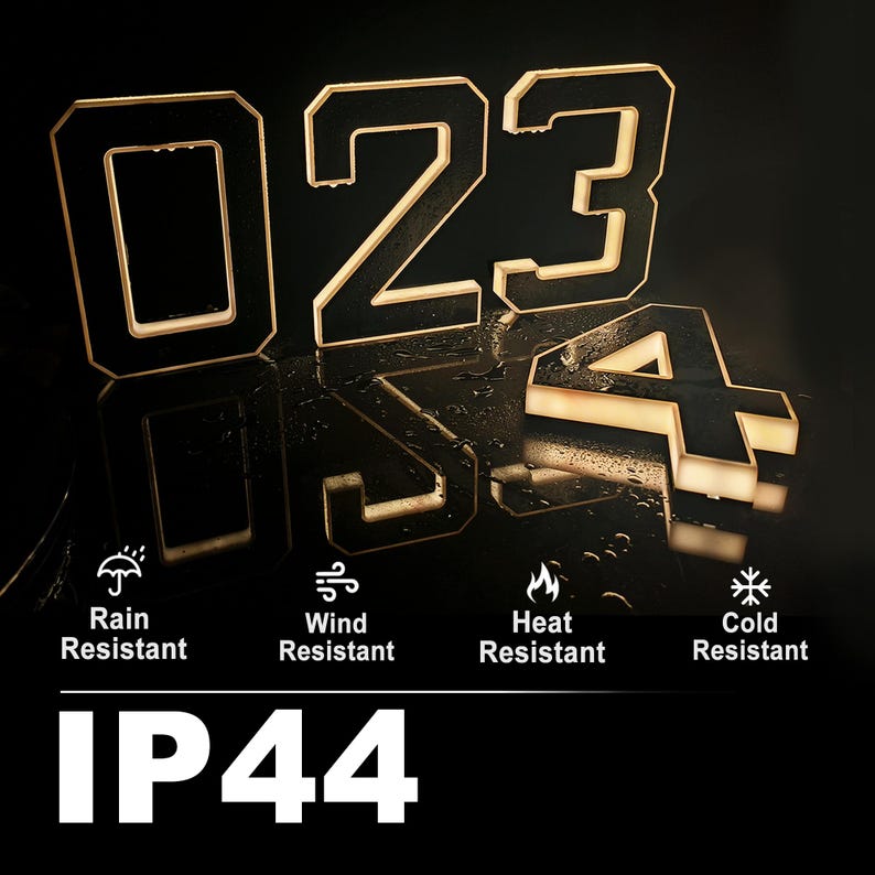 Solarna tabliczka z numerem do – Outdoor Power Number recenzja i cena