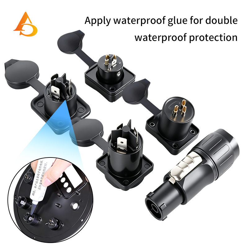 10 szt. wodoodpornych złączy P – Outdoor Power Socket With Lock recenzja i cena
