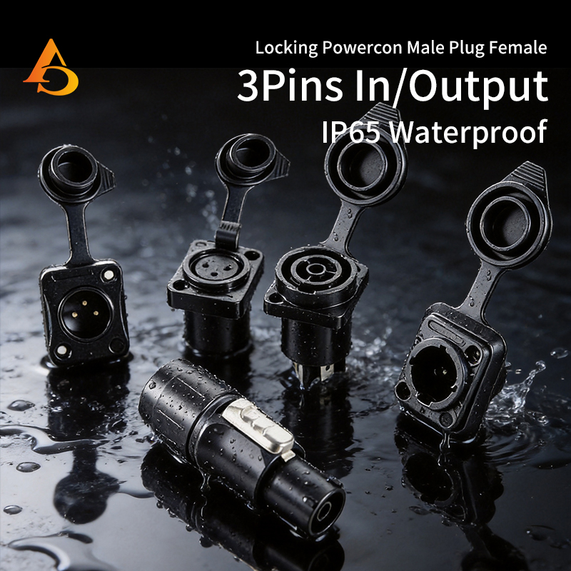 10 szt. wodoodpornych złączy P – Outdoor Power Socket With Lock recenzja i cena