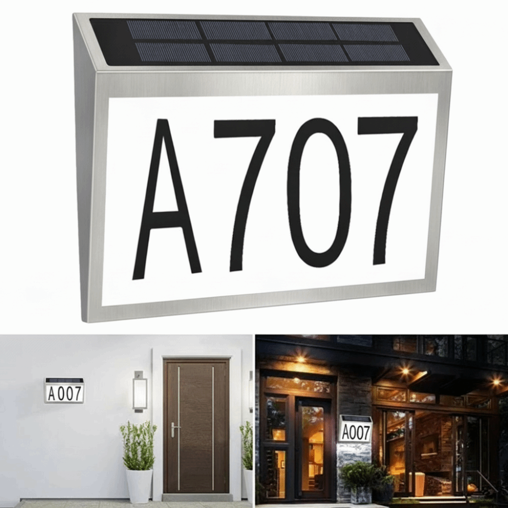 Łatwa instalacja, solarna lamp – Outdoor Power Number recenzja i cena