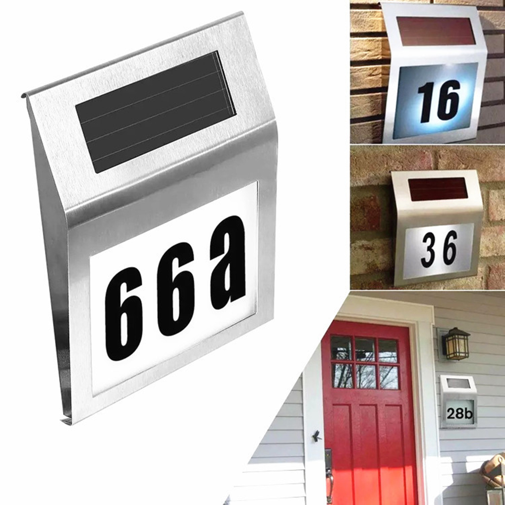 Numer domu Lampa słoneczna LED – Outdoor Power Number recenzja i cena