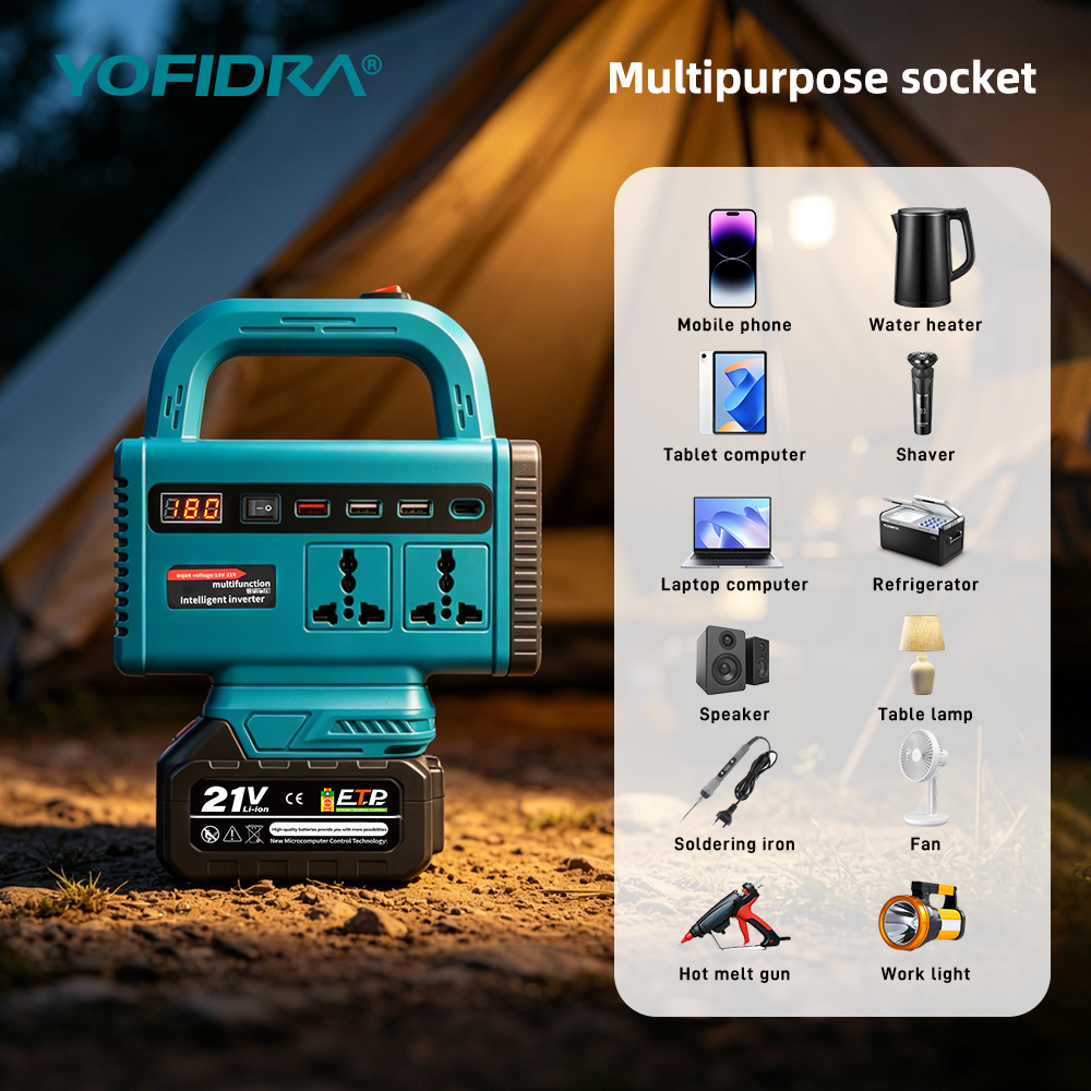 Przetwornica napięcia YOFIDRA  – Outdoor Power Hub recenzja i cena
