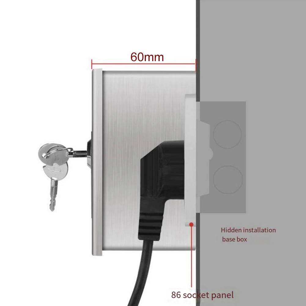 Wodoodporny zamek do skrzynki  – Outdoor Power Socket recenzja i cena