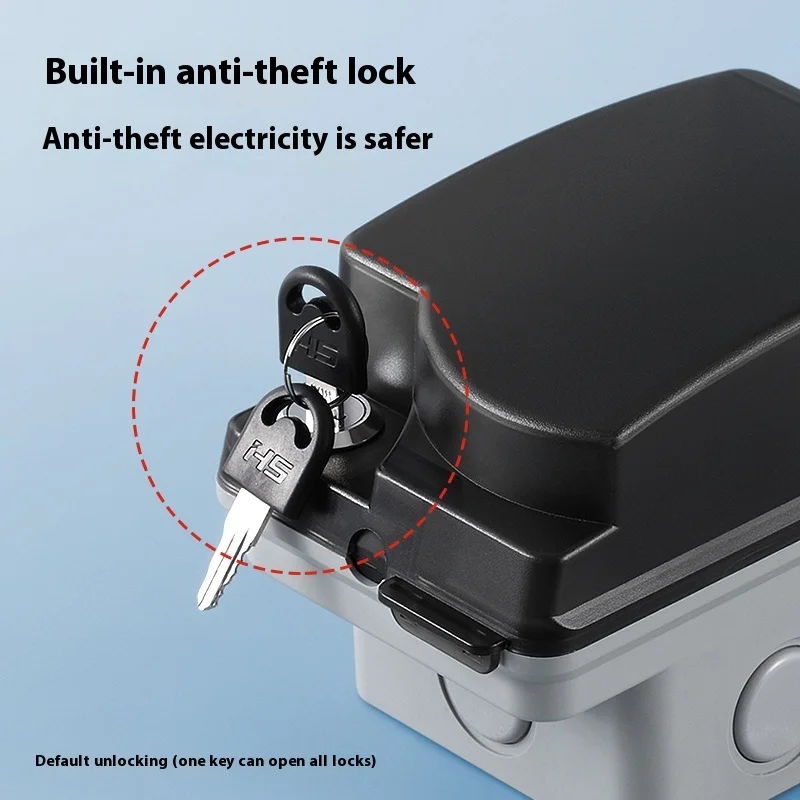 Wodoodporne gniazdo zewnętrzne – Outdoor Power Socket With Lock recenzja i cena