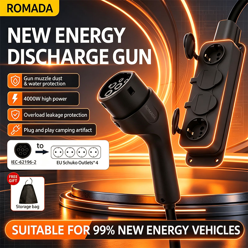 ROMADA Pistolet rozładowujący  – Outdoor Power Strip recenzja i cena