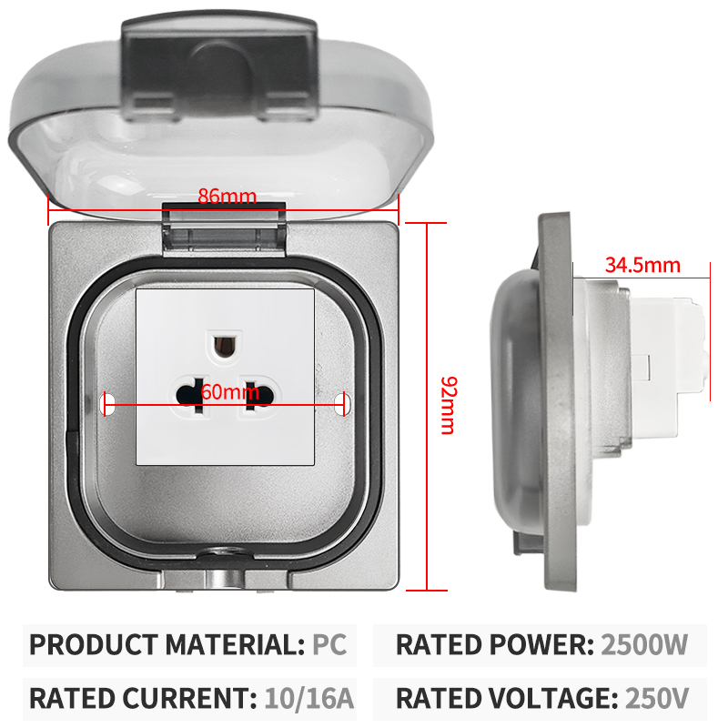 Wodoodporne gniazdo zewnętrzne – Outdoor Power Socket recenzja i cena