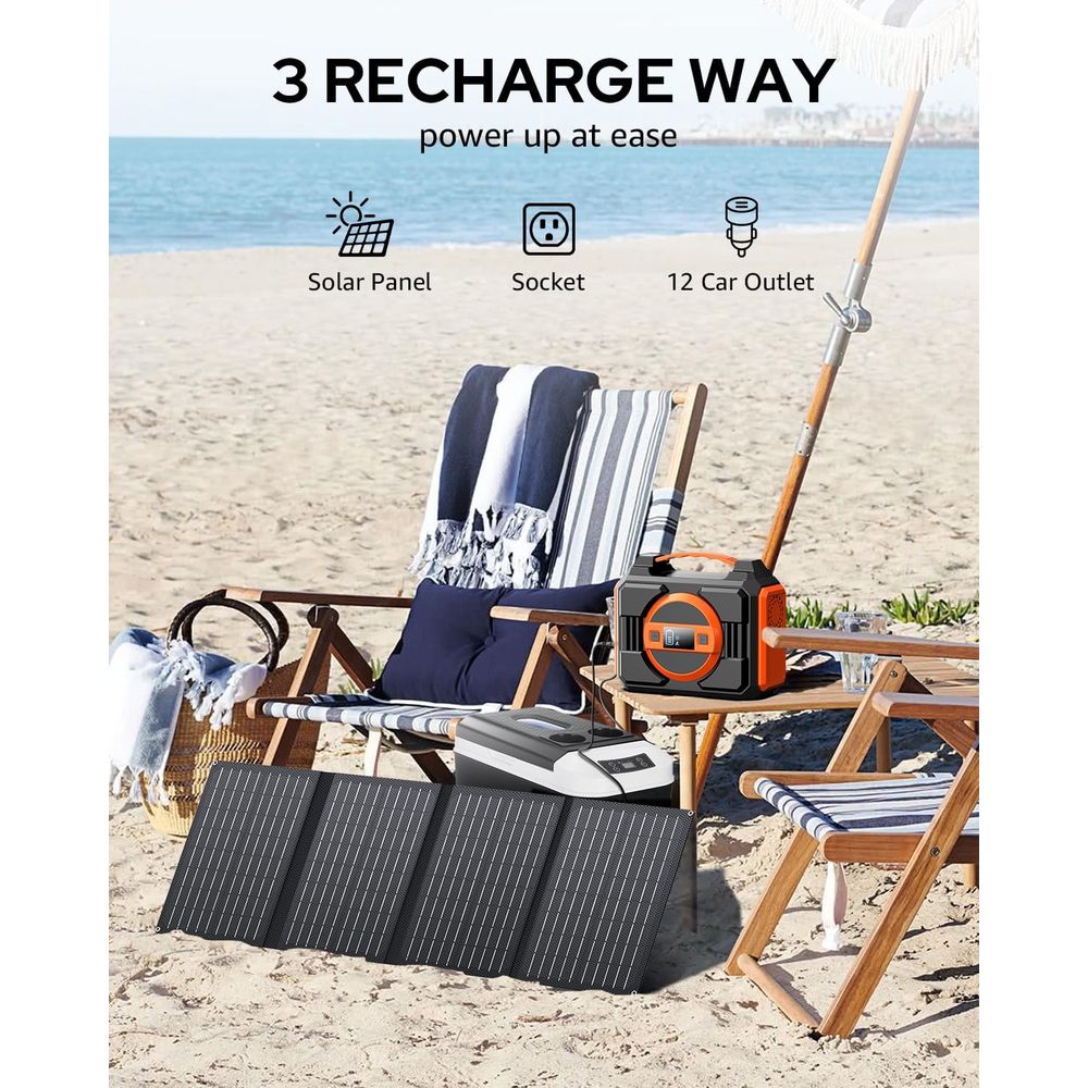 Przenośny generator słoneczny  – Outdoor Power Bank With Ac Outlet recenzja i cena