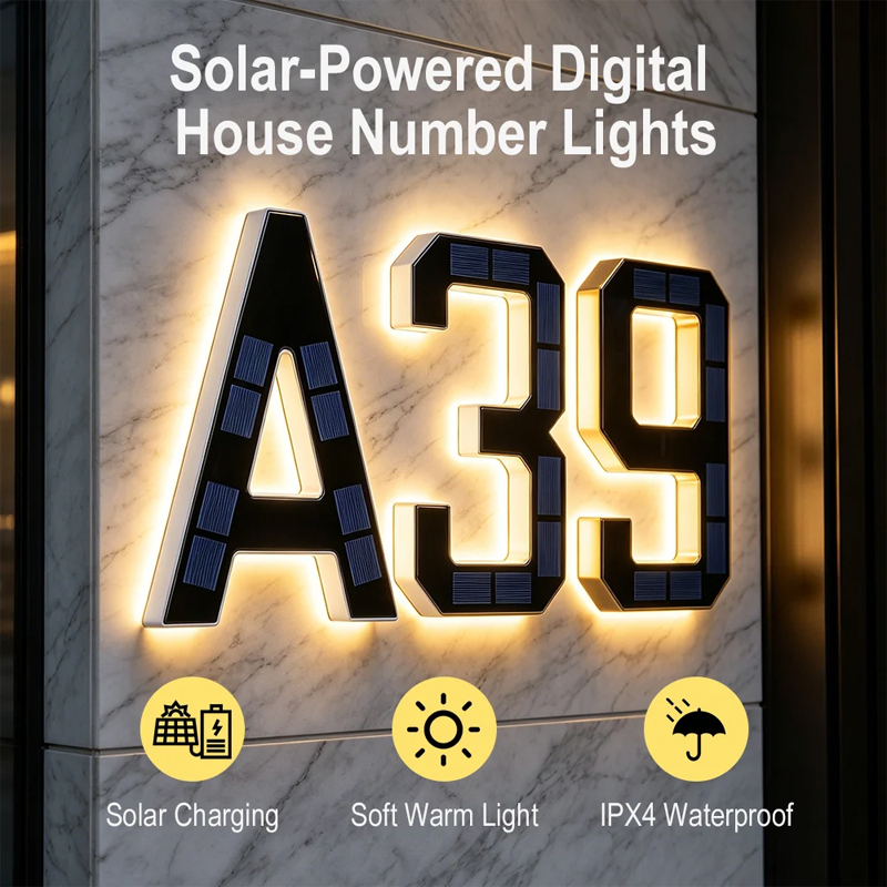 12CM Solarne Lampki LED z Czuj – Outdoor Power Number recenzja i cena