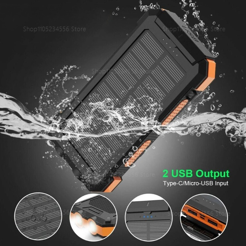 Powerbank solarny 20000mAh, wo – Outdoor Power Number recenzja i cena