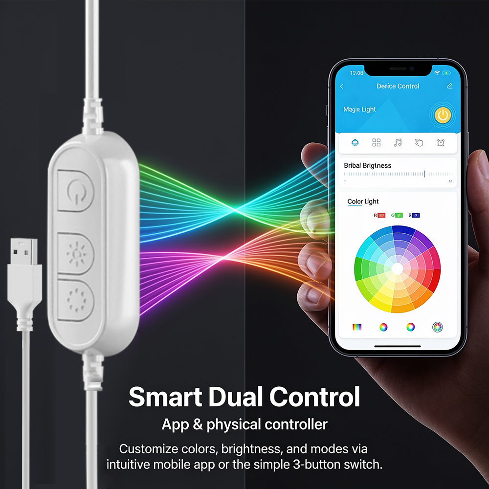5M RGB Neonowa Taśma LED Zmien – Outdoor Power Strip recenzja i cena