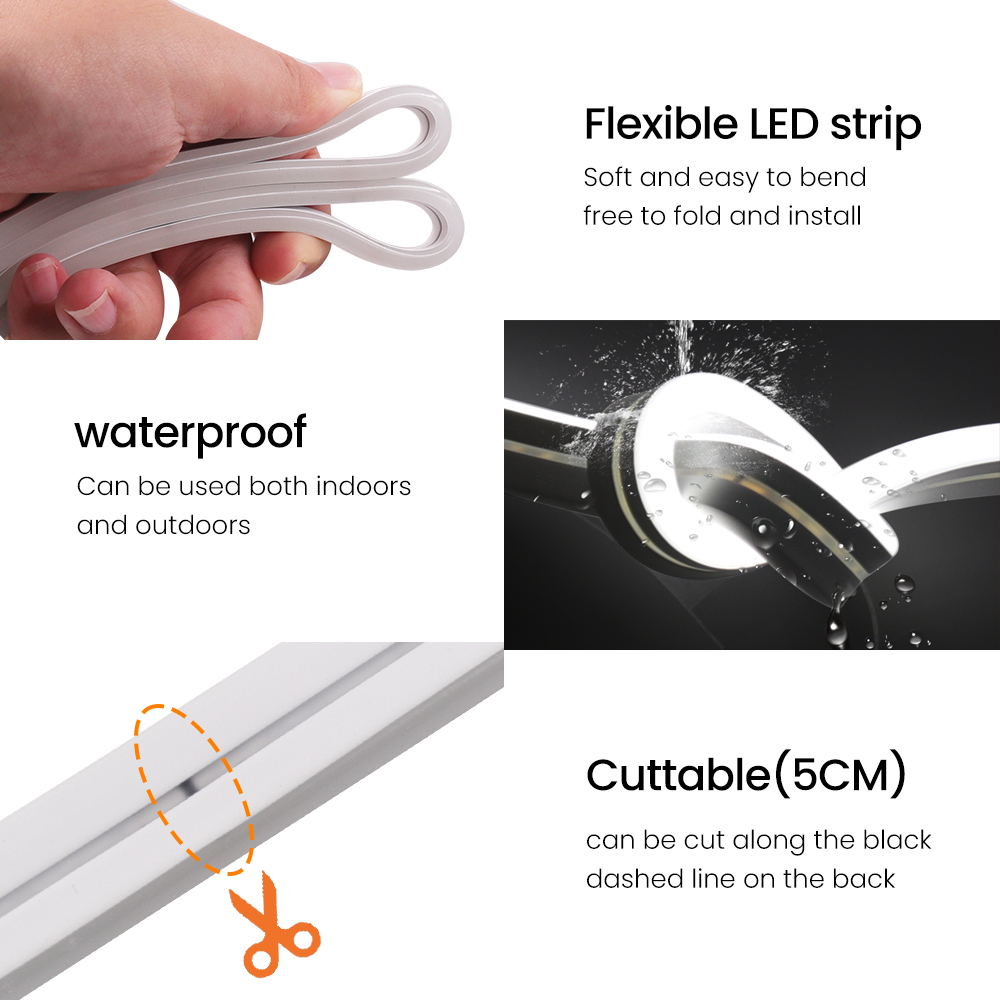 24V neonowy pasek lampa słonec – Outdoor Power Strip recenzja i cena
